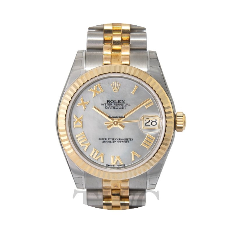 Rolex Datejust Lady 31 Silver Steel/18k ...