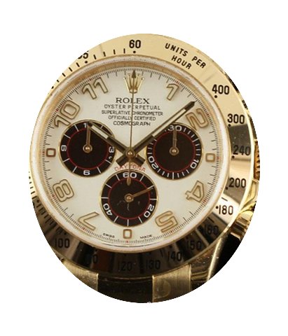 Rolex New Daytona 116528 40mm Gold Ivory...