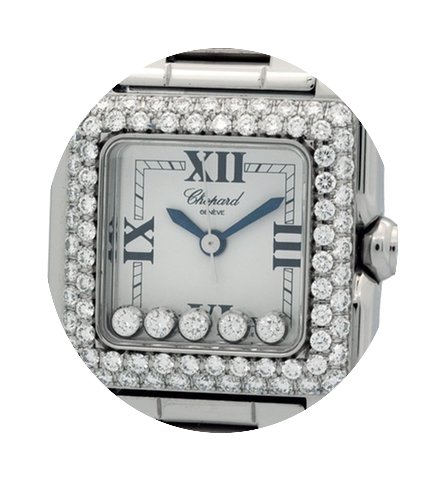 Chopard Happy Sport Square 5 Diamonds St...