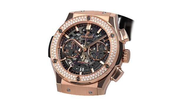 Hublot Classic Fusion Aero King Gold Dia...