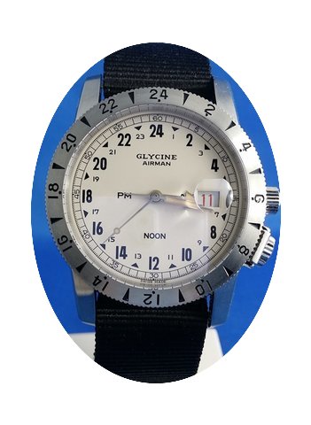 Glycine Airman 1953 Vintage 24 hours...