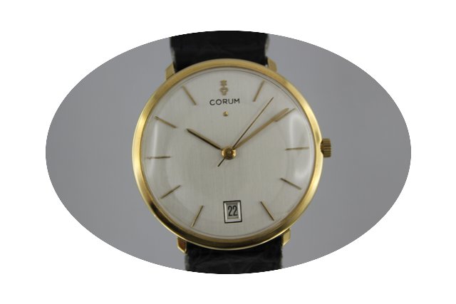Corum 18k Vintage Automatik #K2722/1 Top...