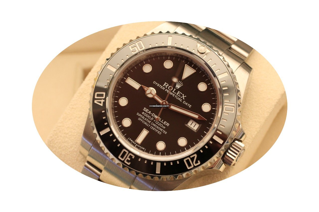 Rolex Sea-Dweller 4000 40 mm ceramic sea...