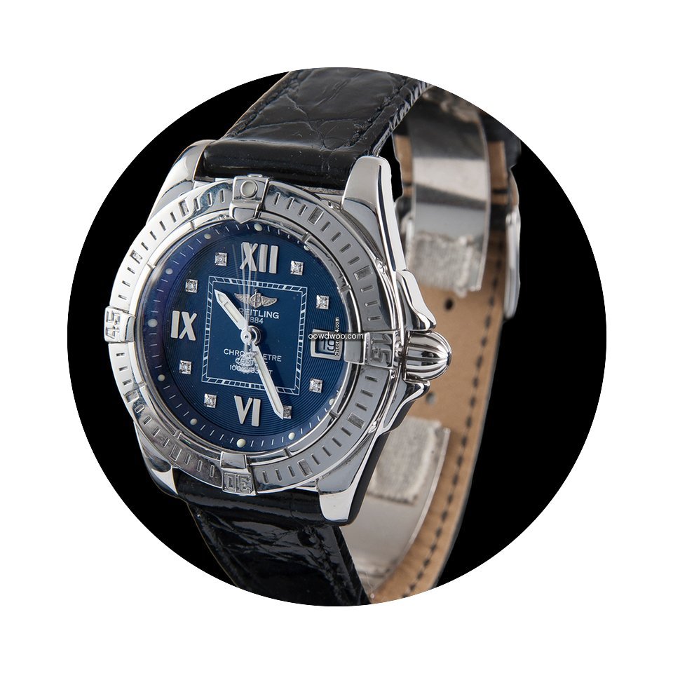Breitling callistino cockpit steel quart...