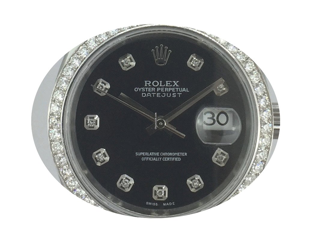 Rolex Datejust Diamonds Aftermarket Box/...