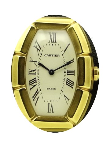 Cartier Tonneau Bambou 18 KT Yellow Gold...