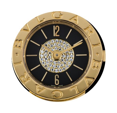 Bulgari 18k Yellow Gold Black Diamond Di...