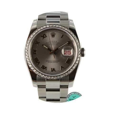 Rolex Datejust 116200 afterset diamond b...