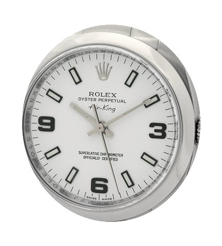 Rolex Air-King Stainless Steel White Dia...