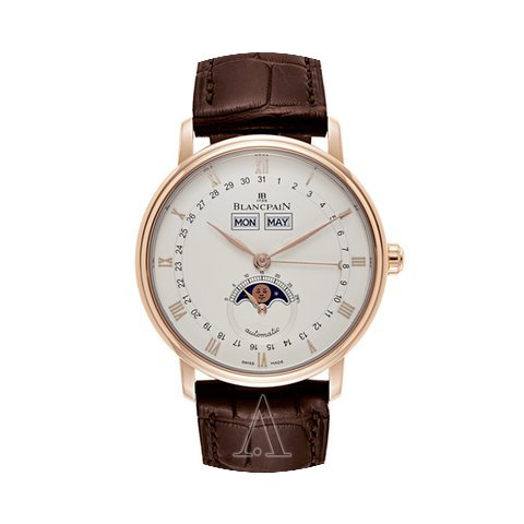 Blancpain Men's Villeret Moon Phase Watc...