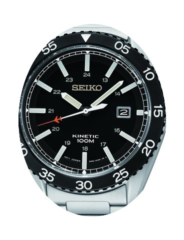 Seiko Kinetic Farbe Schwarz...