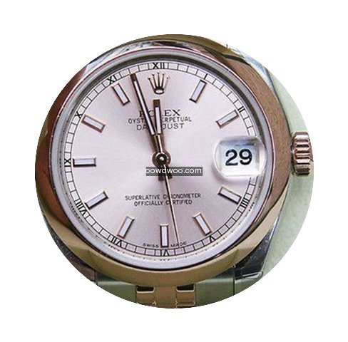 Rolex Datejust Ladies New Midsize Rose G...