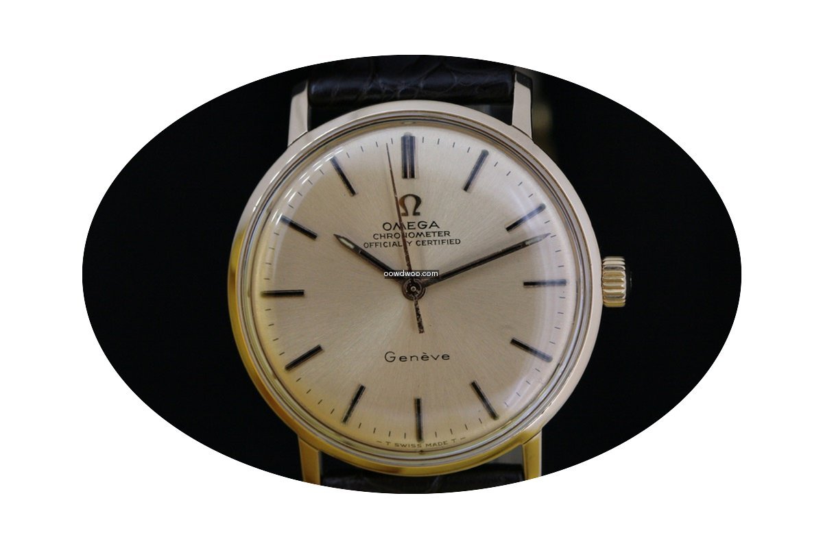 Omega Classic pink gold...