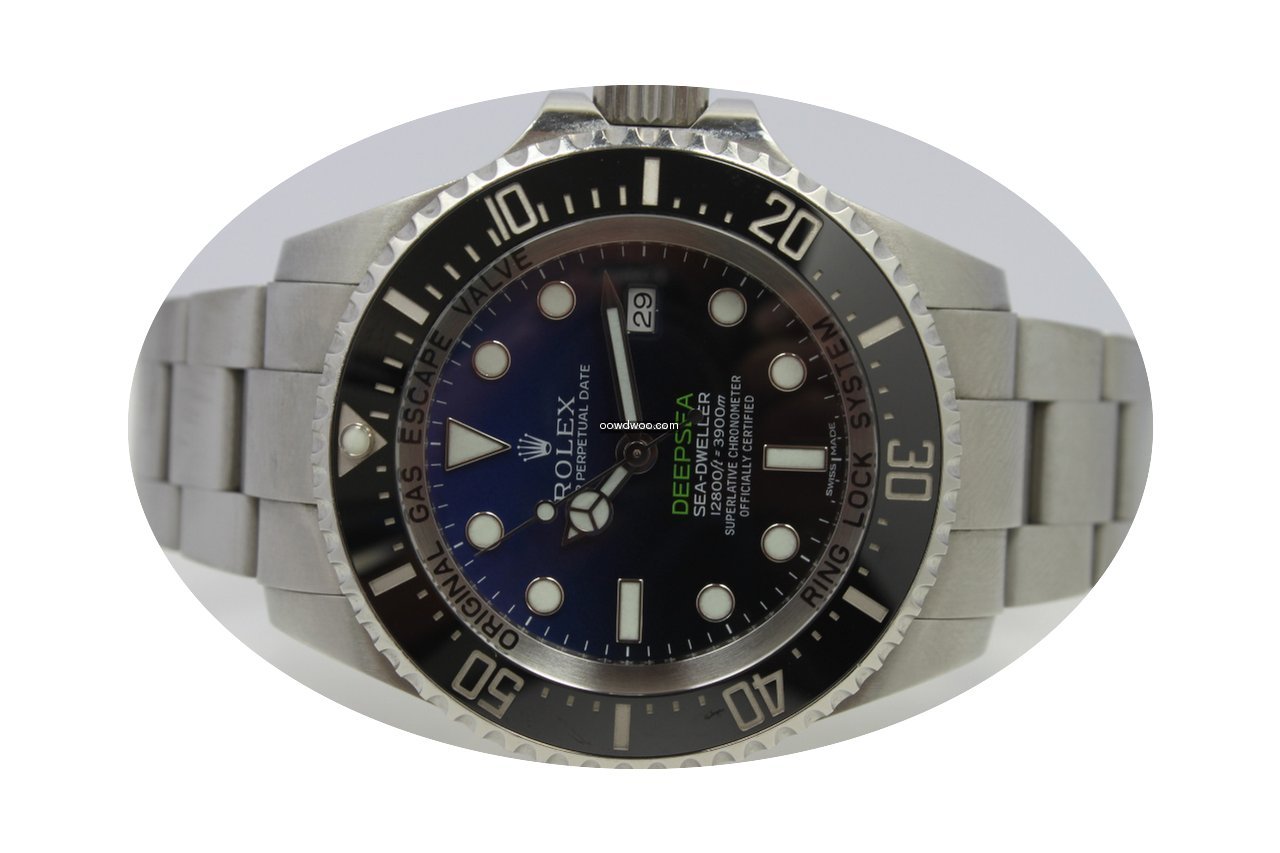 Rolex Sea-Dweller Deepsea D-Blue Cameron...