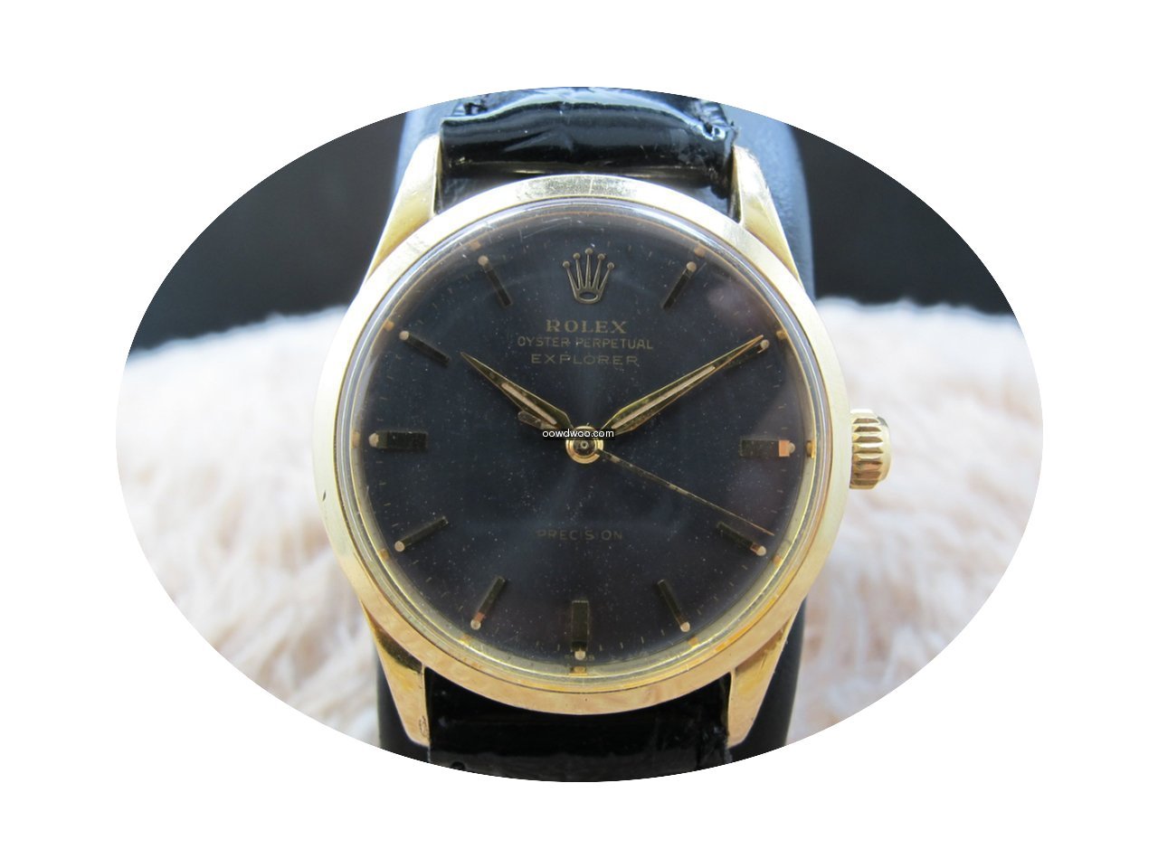 Rolex AIR KING EXPLORER 5506 Gold Plated...