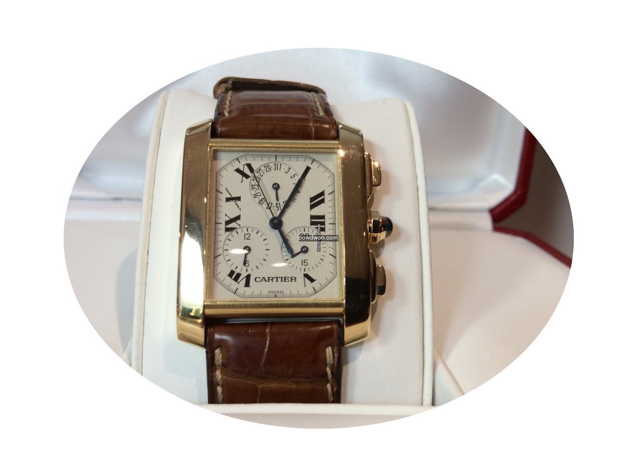Cartier TANK FRANCAISE CHRONOREFLEX...