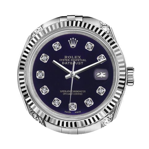 Rolex Men's Rolex 36mm Datejust Purple C...