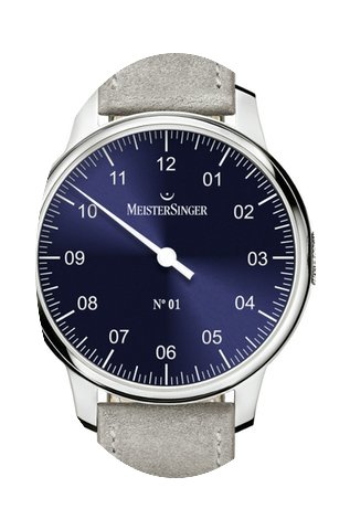 Meistersinger Einzeigeruhren N 01 incl 1...