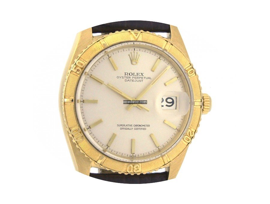 Rolex Datejust Turn-O-Graph yellow gold ...