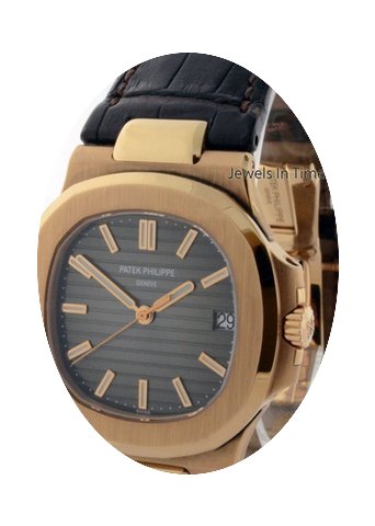 Patek Philippe Nautilus 18k Rose Gold Me...