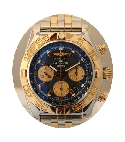 Breitling Chronomat 44 Stahl/Roségold...