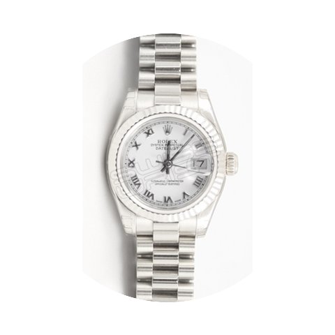 Rolex President 179179 Lady's 18K White ...