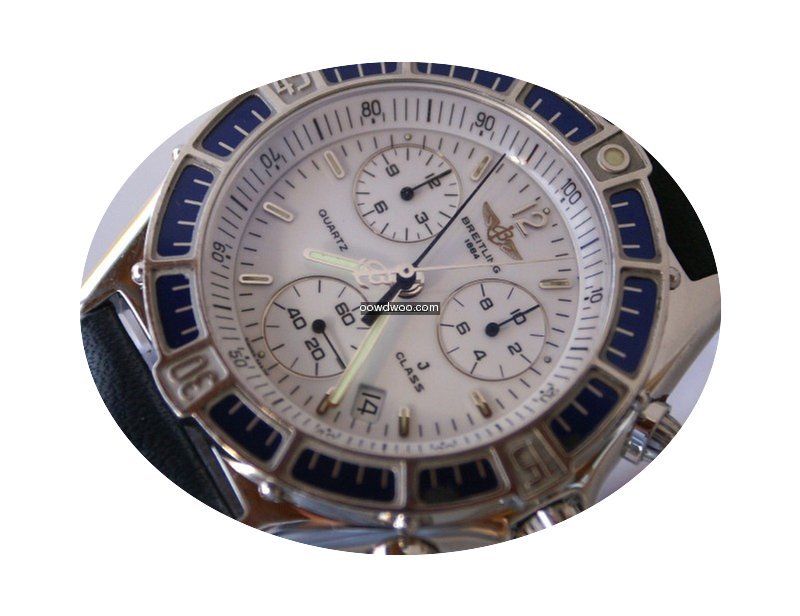 Breitling J class chronographe acier qua...