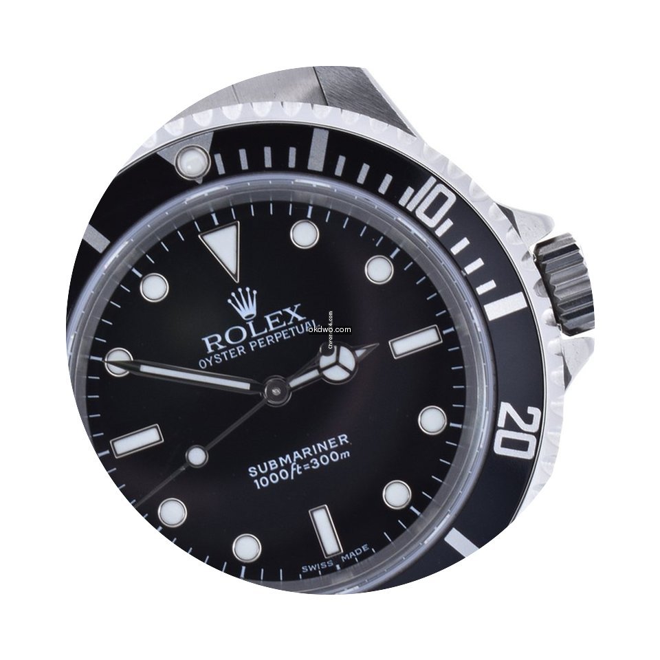 Rolex Submariner (No Date) 14060M Two Li...