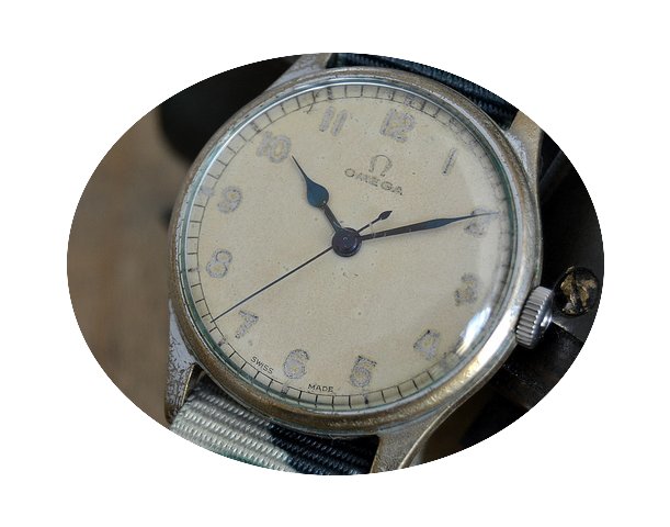 Omega 1944 WW2 OMEGA ROYAL NAVY FLEET AI...