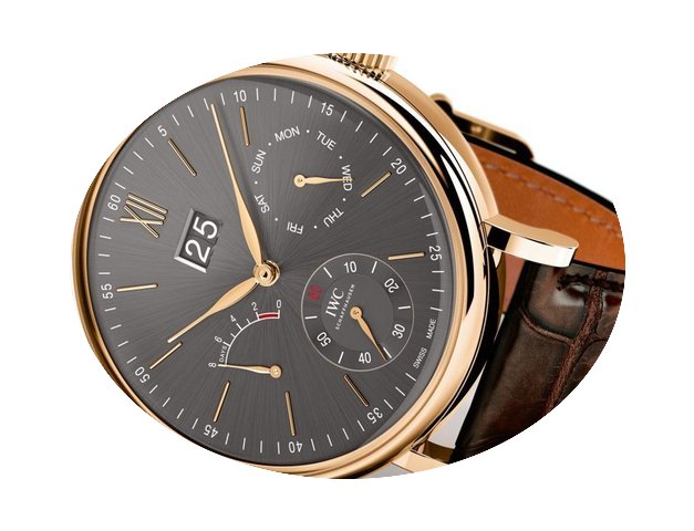 IWC [NEW] Portofino Slate Grey Dial Rose...