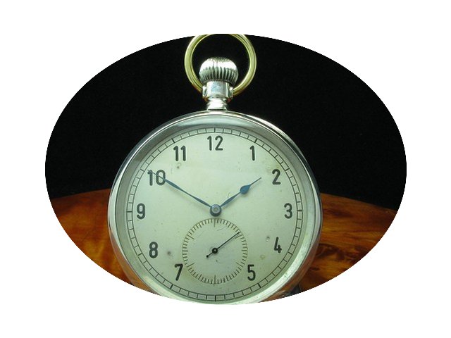 Ulysse Nardin 800 Silber Open Face Tasch...