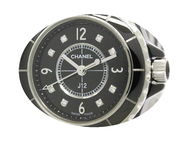 Chanel J12 Diamond Ceramic Quartz Ladies...