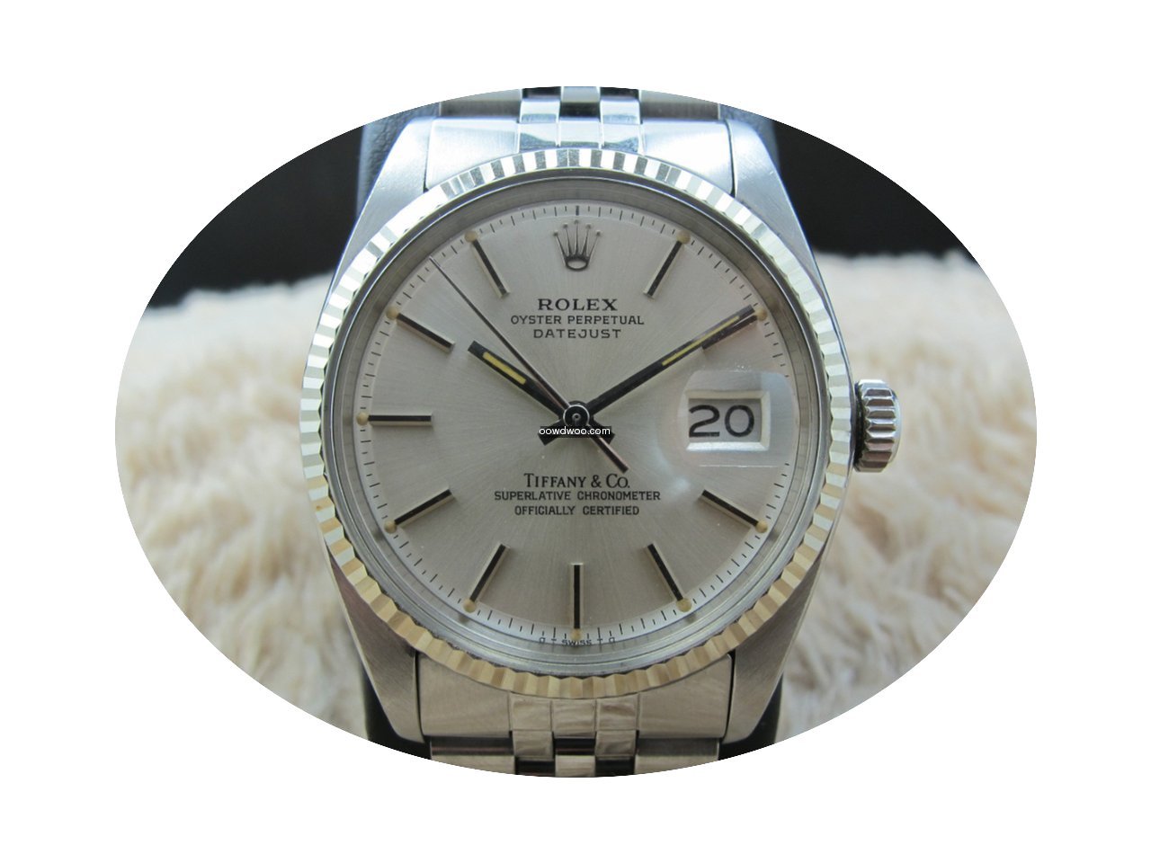 Rolex DATEJUST 1601 SS ORIGINAL Silver 