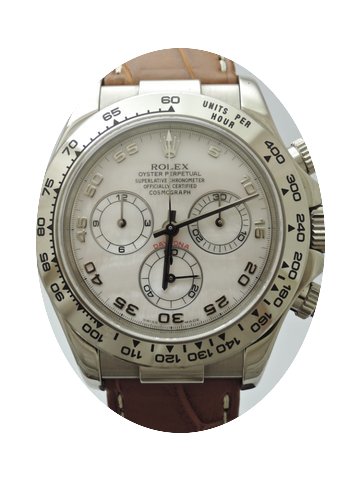 Rolex Daytona White Gold Mother of Pearl...