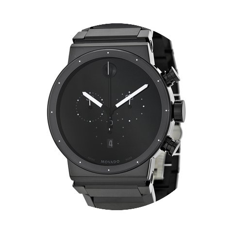 Movado Sapphire Synergy Black Dial Men's...