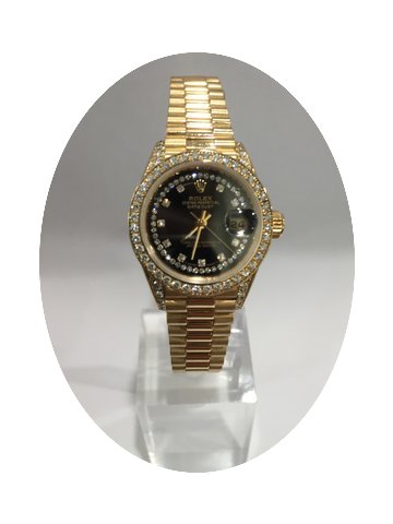 Rolex Datejust 18k yellow gold...