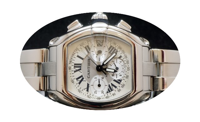 Cartier 2003 Roadster Chronograph XL, Bo...