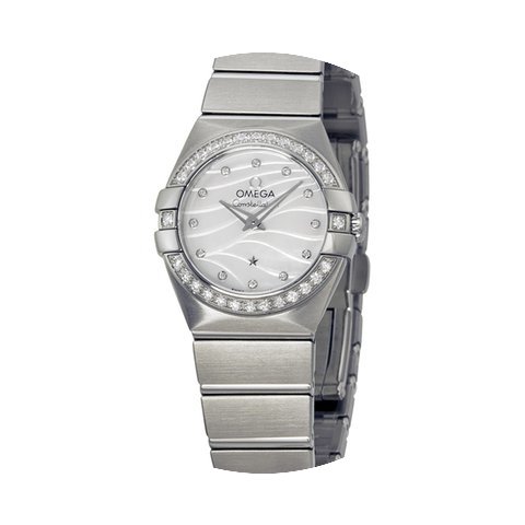 Omega Constellation White Mother of Pear...