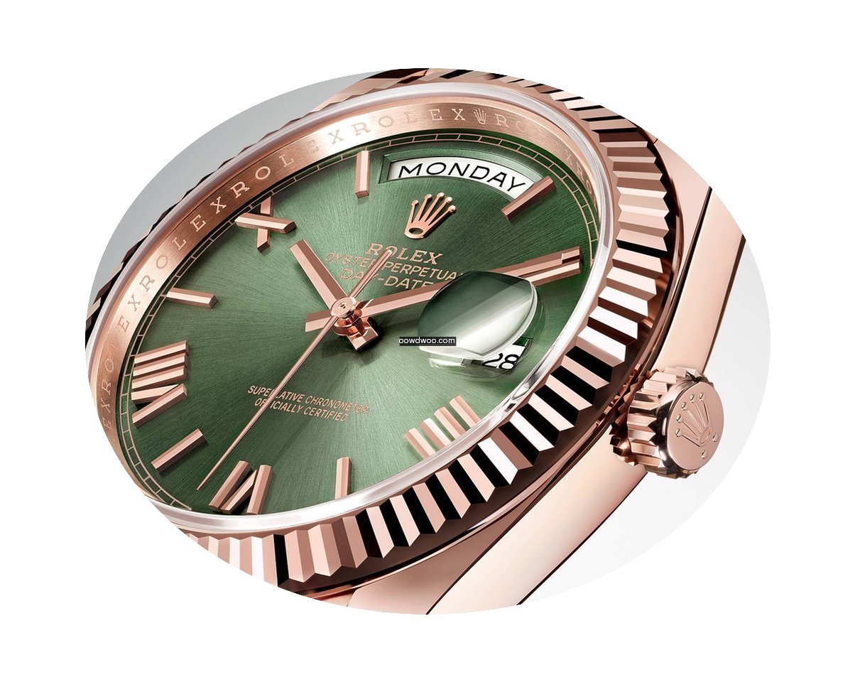 Rolex Day-Date 18ct Everose Gold 40mm Ol...