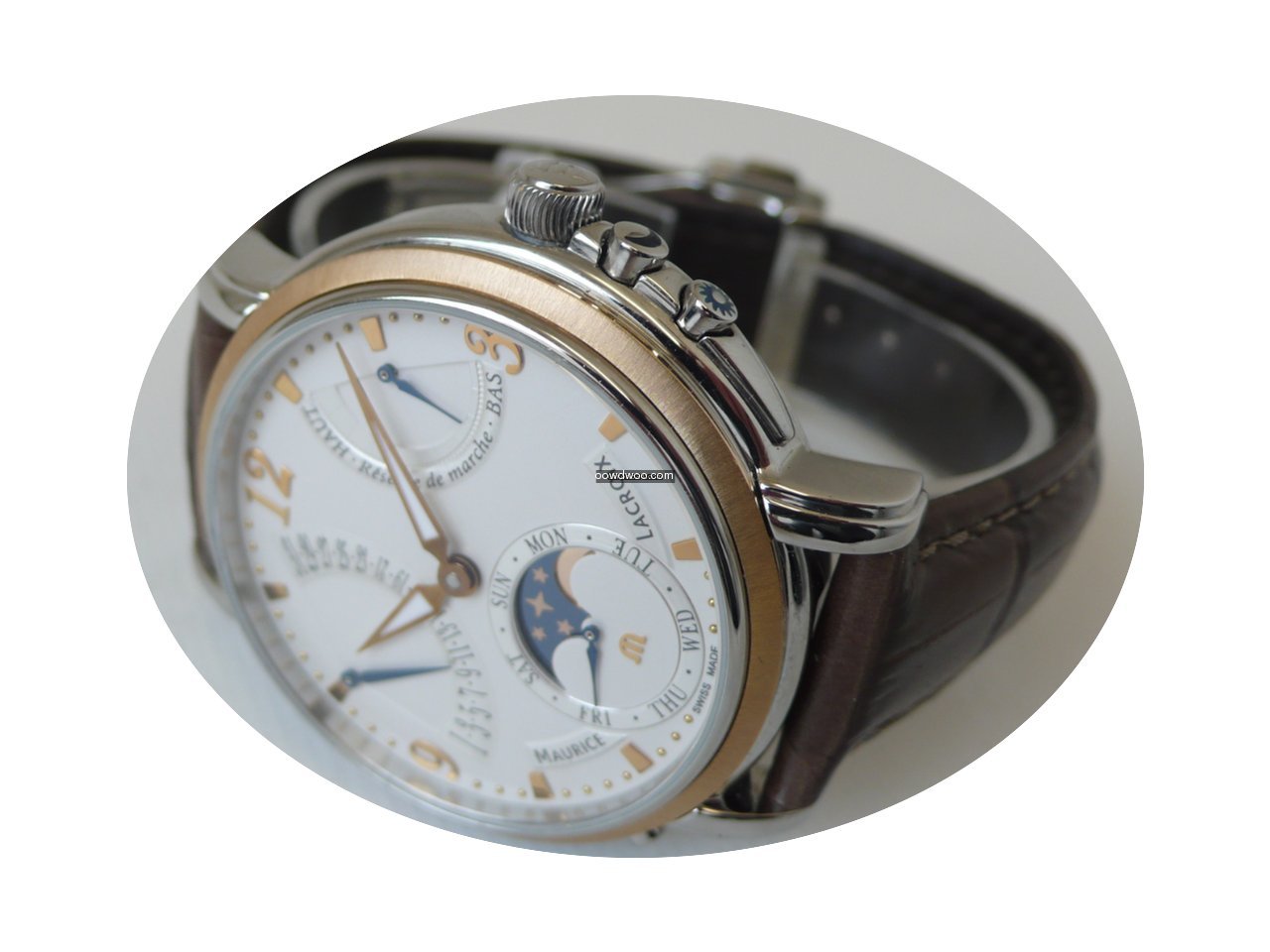 Maurice Lacroix Masterpice Lune Retrogra...