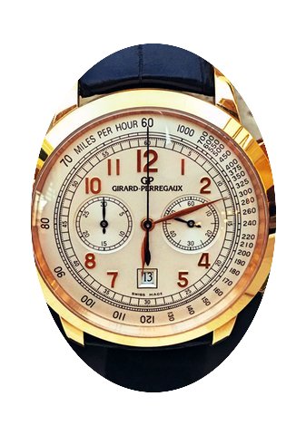 Girard Perregaux 18k Rose Gold 49542-52-...