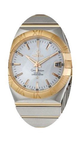 Omega Constellation 18K Rose Gold/Stainl...