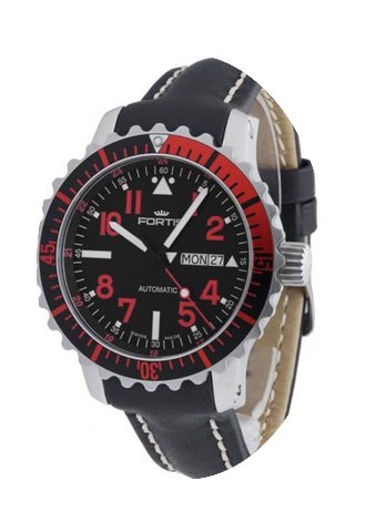 Fortis B-42 Marinemaster Day/Date red...