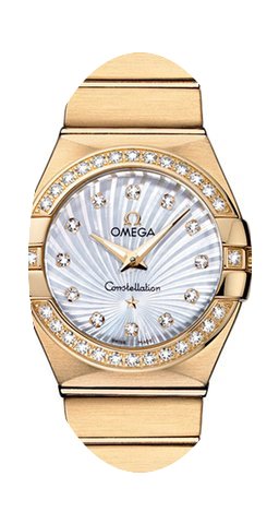 Omega Constellation Brushed 27mm Ladies ...