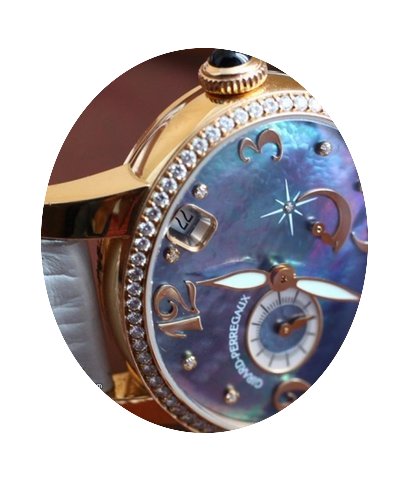 Girard Perregaux Cat’s Eye 18K Pink Go...