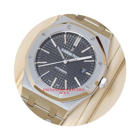 Audemars Piguet Royal Oak 41mm Black Dia...