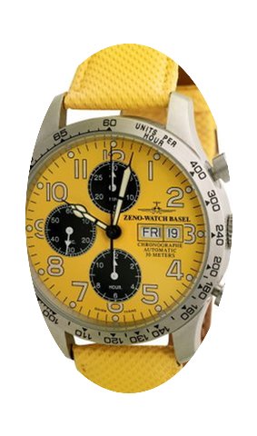 Zeno-Watch Basel NC Pilot Tachymeter Chr...