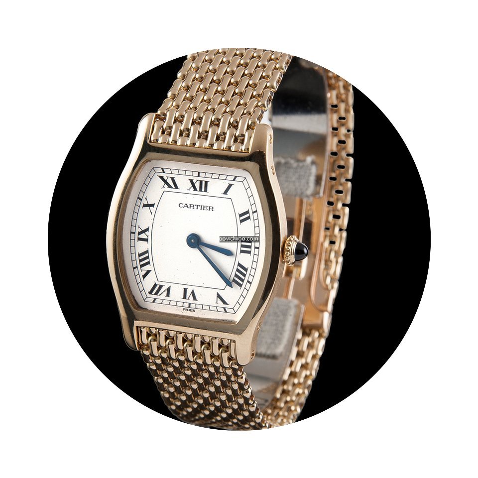 Cartier turtle mini yellow gold...