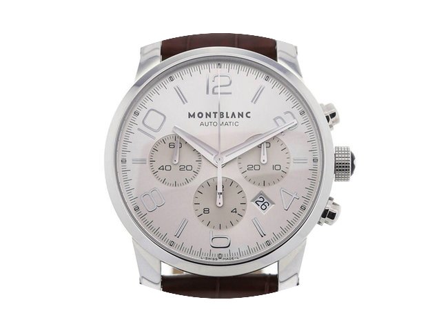 Montblanc Timewalker 43 Silver Dial Chro...