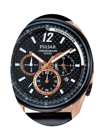 Pulsar WRC PT3540X1 Herrenchronograph Mi...